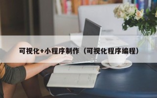 大同可视化+小程序制作（可视化程序编程）